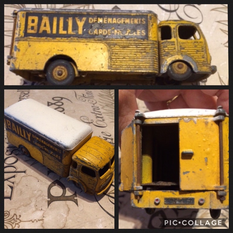 French Toy Dinky Cars, Vintage Dinky Trucks Dinky Cars Set