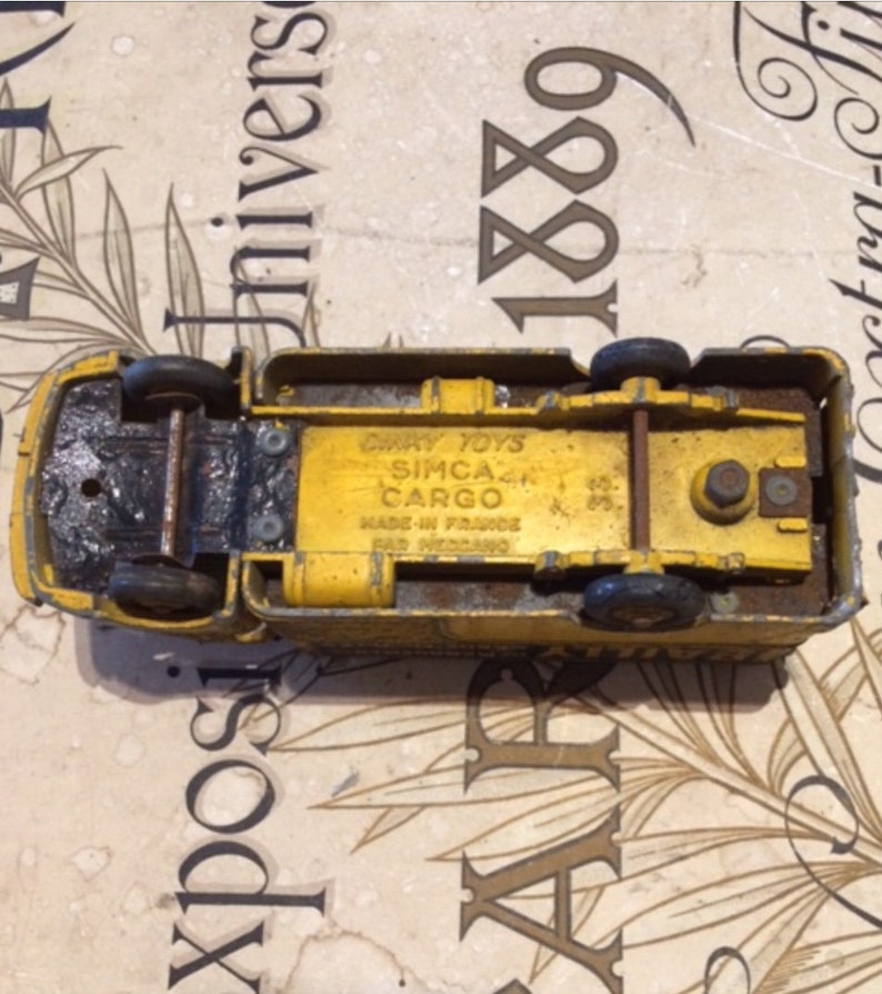 French Toy Dinky Cars, Vintage Dinky Trucks Dinky Cars Set