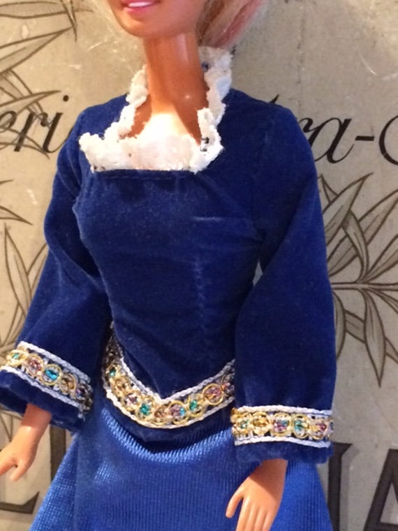 Barbie Doll Gone With the Wind Clothes Vintage Barbie Doll - Etsy