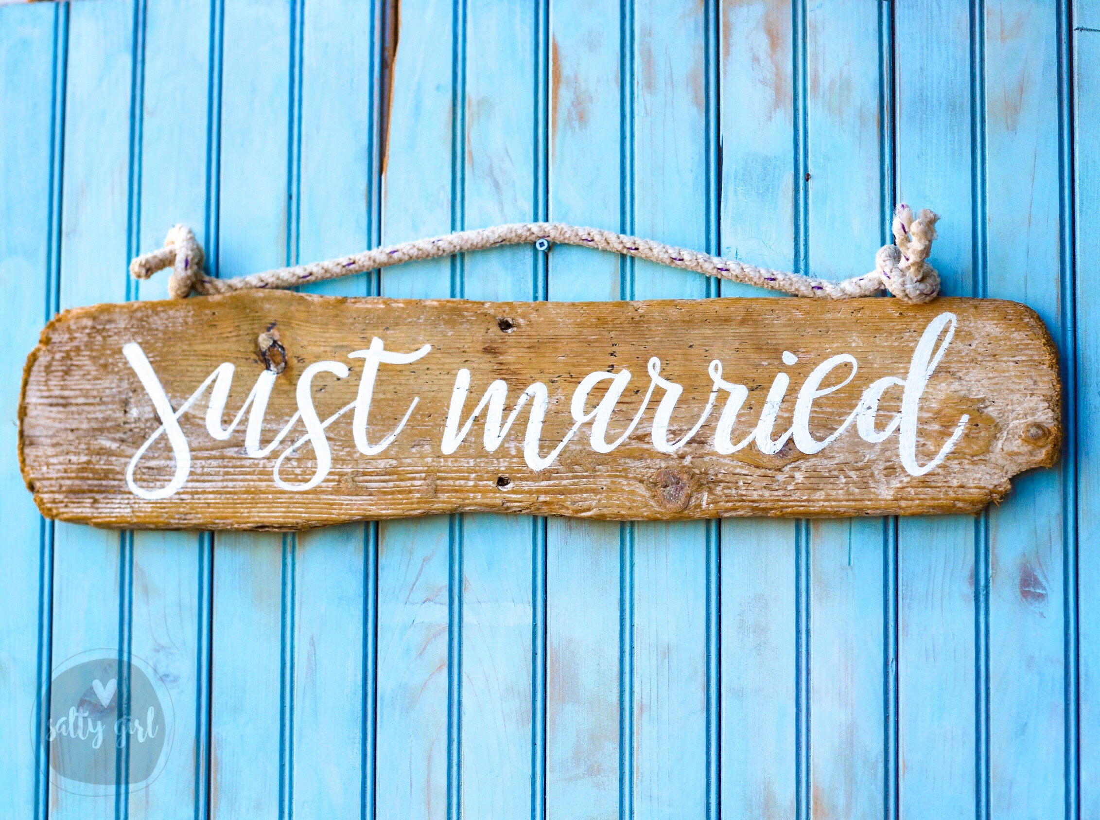 Custom Wedding Aisle Sign Flower Girl Sign Personalized Driftwood Sign Boho Wedding Decor