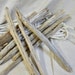 Driftwood - Quality Maine Beach Driftwood - 6 Thick Straight Pieces 10-14' x .75' -  Macrame - Driftwood Dowels - Mobiles 