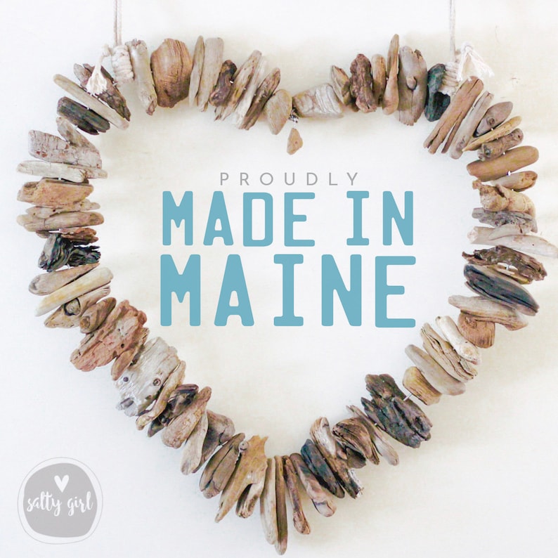 MaineSaltyGirl Whale Tail Driftwood Wall Rack - Thumbnail 2