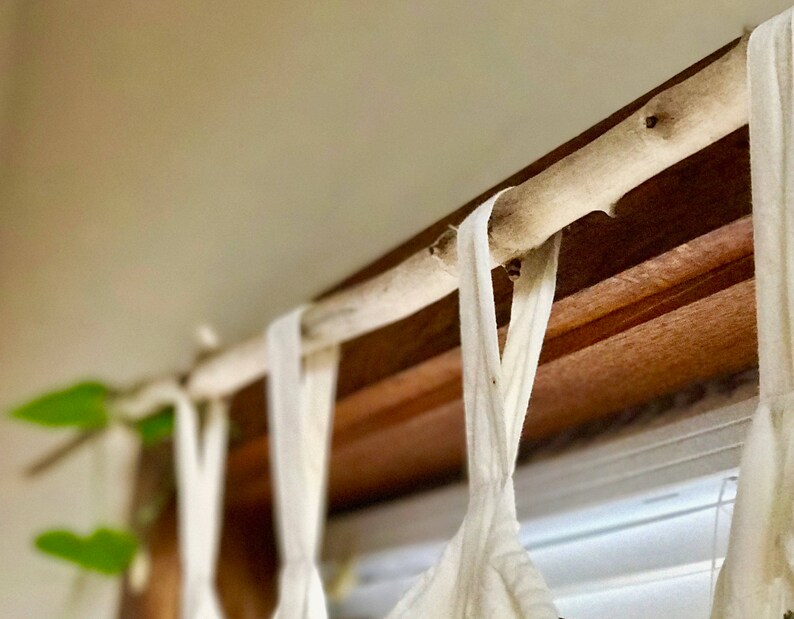 Wall Hangings Curtain Rods Home Decor 2 Quality Long Straight Driftwood Branches 34 Thick Driftwood Curtain Rods