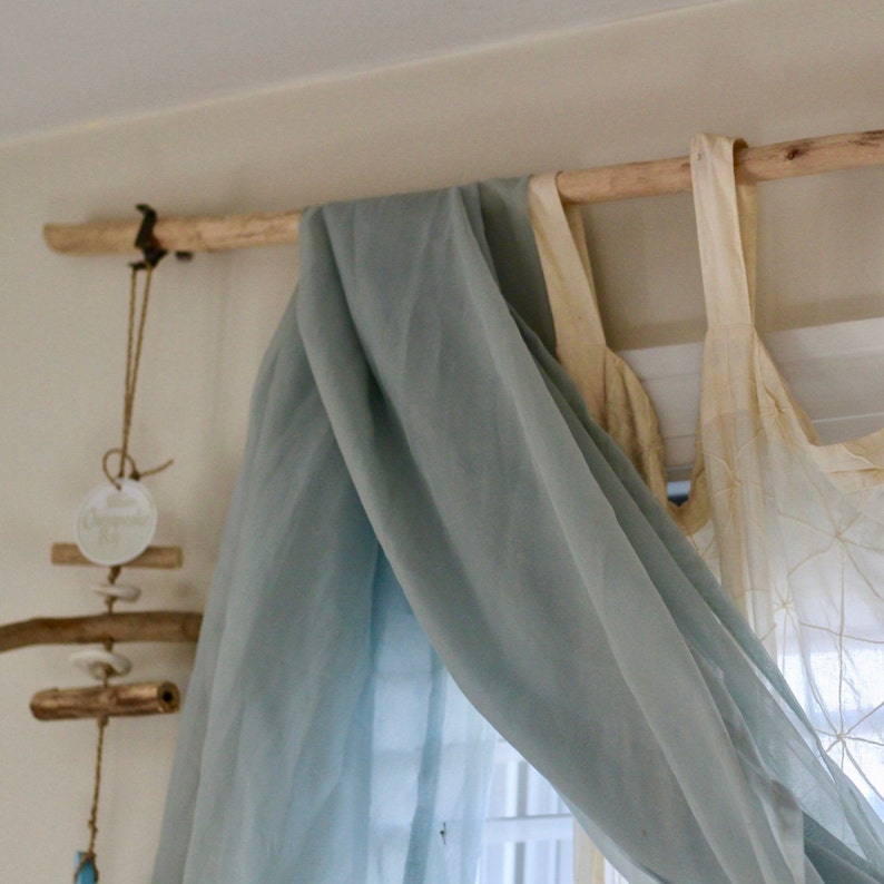 Driftwood Curtain Rods 2 Quality Long Straight Image 0