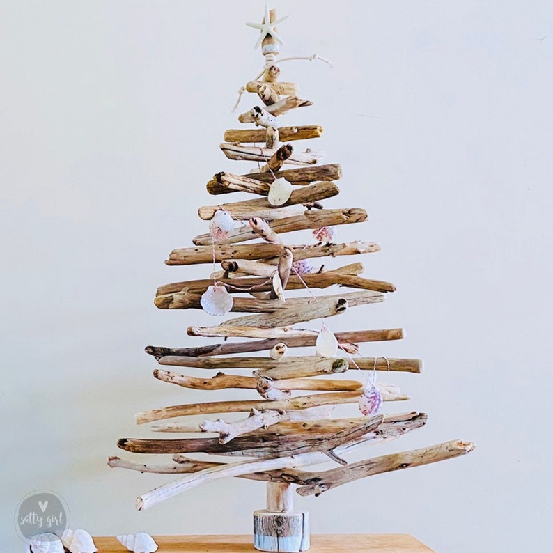 Handmade Driftwood Christmas Tree 3 Ft Wooden Tree Made in Maine Etsy