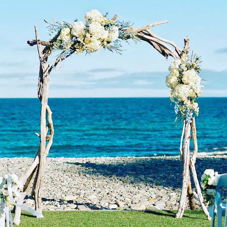 Driftwood Wedding Arch Arbor Wedding Ceremony Arbor Etsy