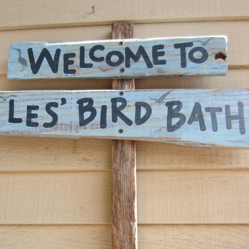 Personalized Driftwood Directional Signs on Driftwood Post Etsy