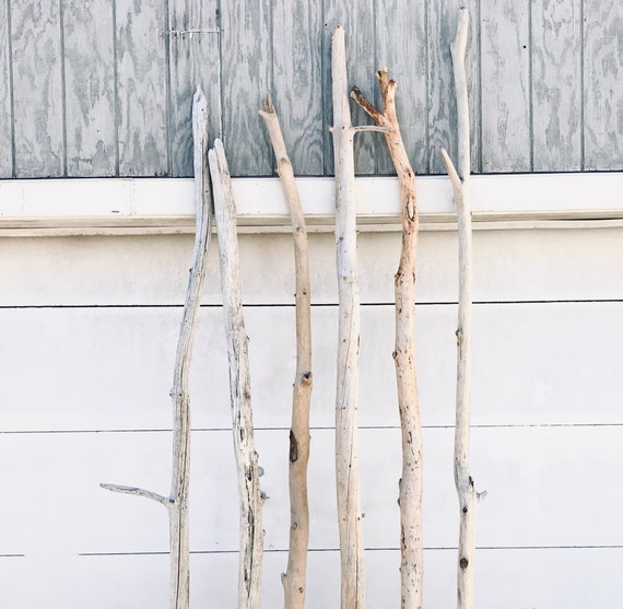 Driftwood Pole Xxx Long Driftwood Driftwood Branch 6 8ft X Etsy