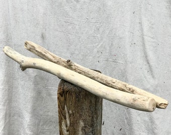 Thick Driftwood Branch - 1 Straightish Branch  34-38" x 1.25-3" Driftwood For Wall Hangings - Driftwood Light Fixtures -Kitchen Bar Lighting