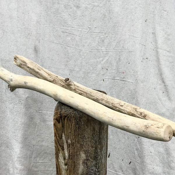 Thick Driftwood Branch - 1 Straightish Branch  34-38" x 1.25-3" Driftwood For Wall Hangings - Driftwood Light Fixtures -Kitchen Bar Lighting