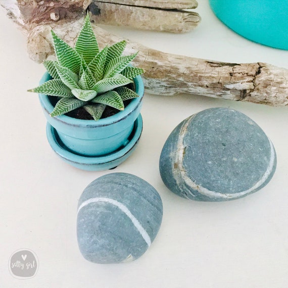 Wishing Rock 3 Lucky Maine Beach Stone Zen Stone Etsy