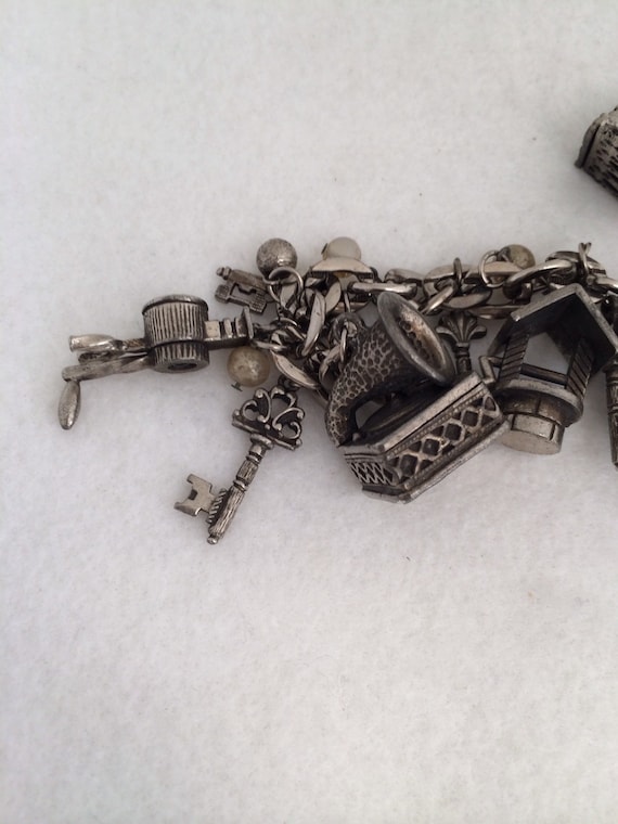 Couture Large 3D Costume Charm Bracelet Tons of F… - image 5