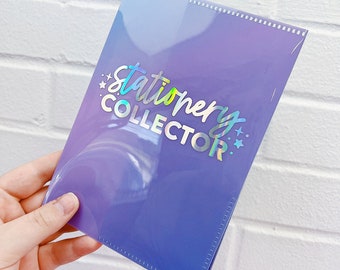 Stationery Collector B6 Foiled Folder