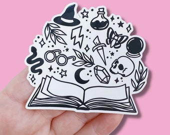 Books are Magic Vinyl Sticker Die Cut