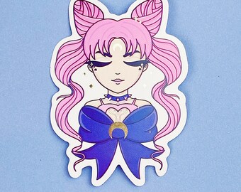 Wicked Lady Babe Vinyl Die Cut | Holo Foil | Choose your Skin Tone!