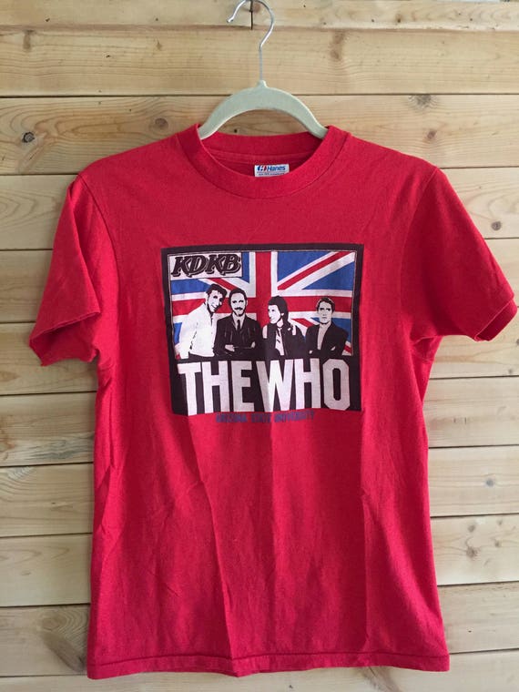 RARE Vintage The Who Shirt // Vintage Arizona Stat