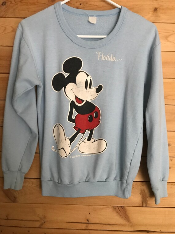 Vintage Mickey Mouse Sweatshirt // Vintage Mickey