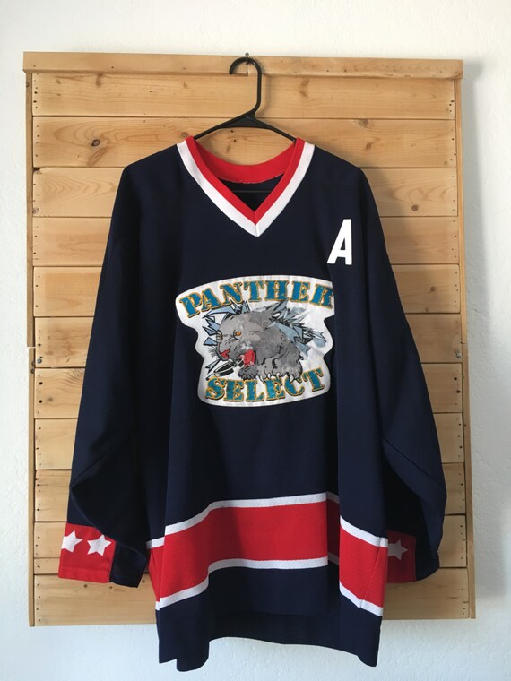 Vintage Hockey Jersey // Panthers Hockey Jersey //