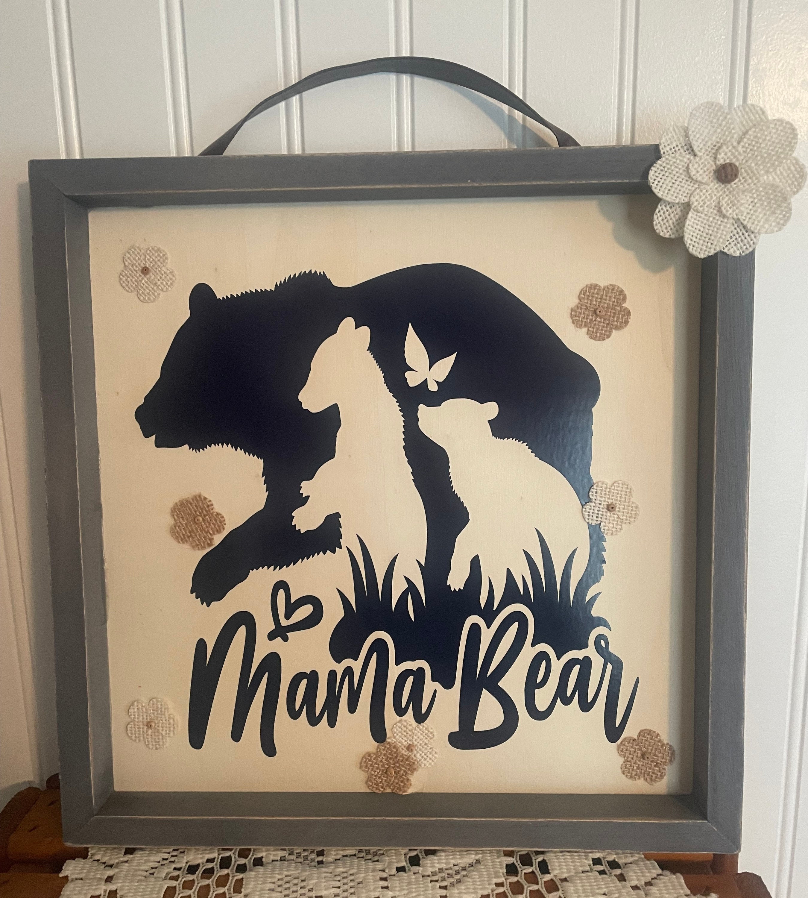 Mama bear on sale picture frame