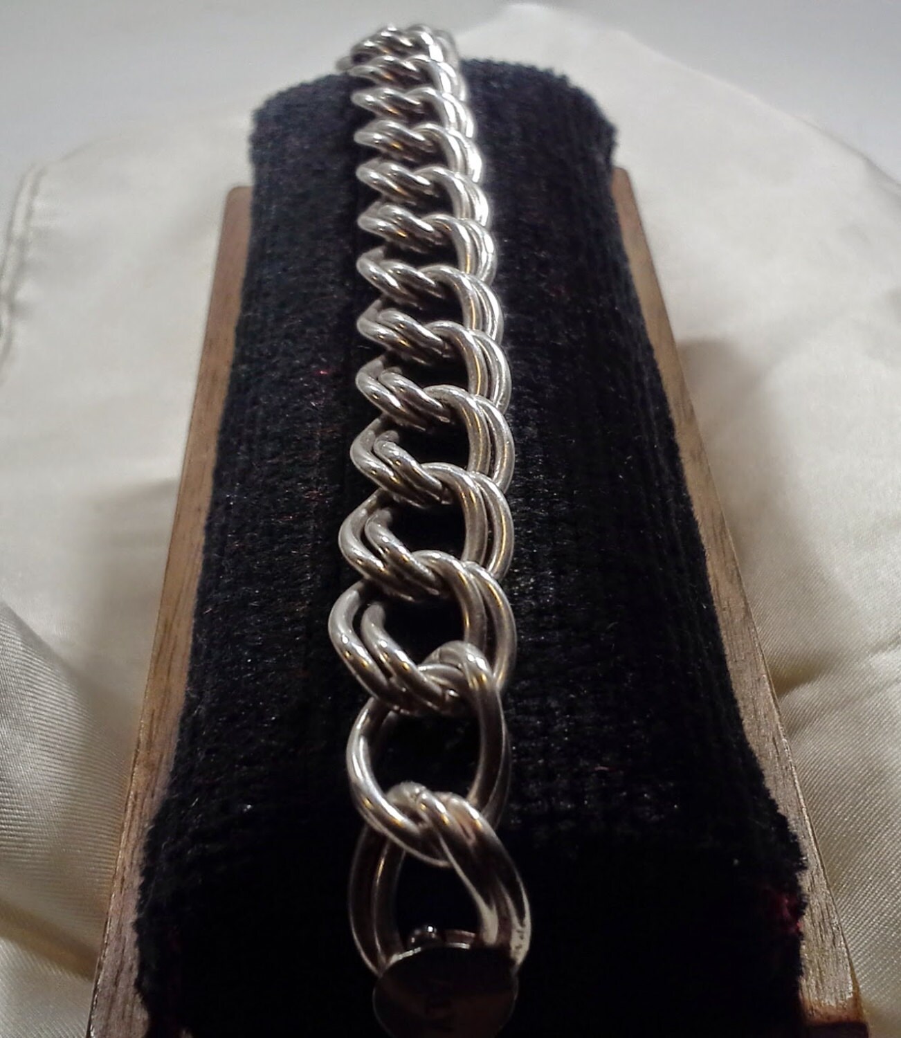 Sterling Silver Charm Bracelet Chain 7 Inch Length 4.2mm 