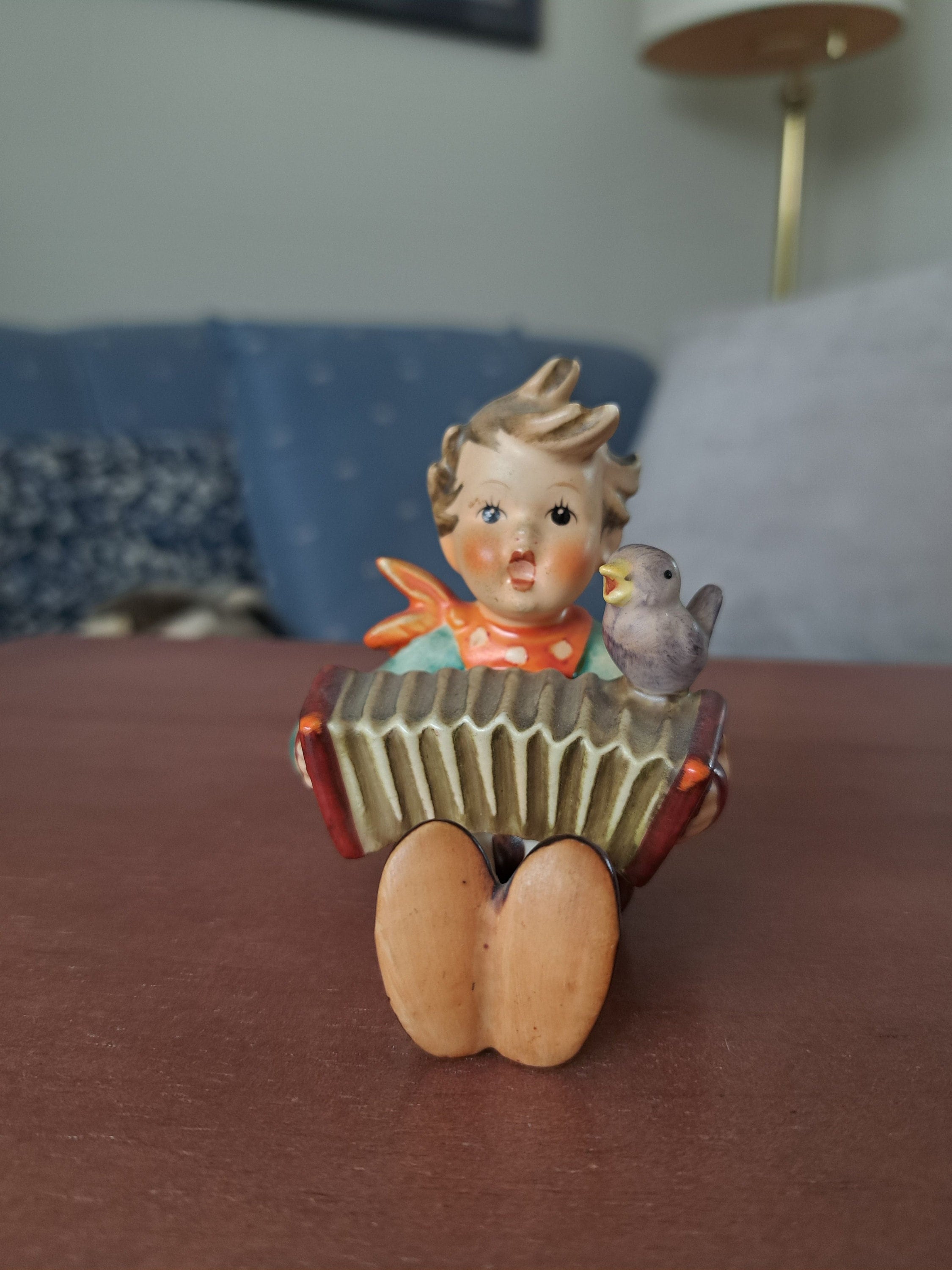 Vintage Hummel Let's Sing, Vintage Hummel Figurine, Goebel Hummel