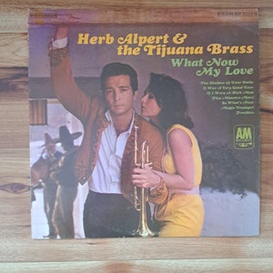 Vintage Vinyl Herb Alpert & The Tijuana Brass Schallplatten Album, What Now My Love, Herb Alpert Brass Band What Now My Love Album, Vintage Brass