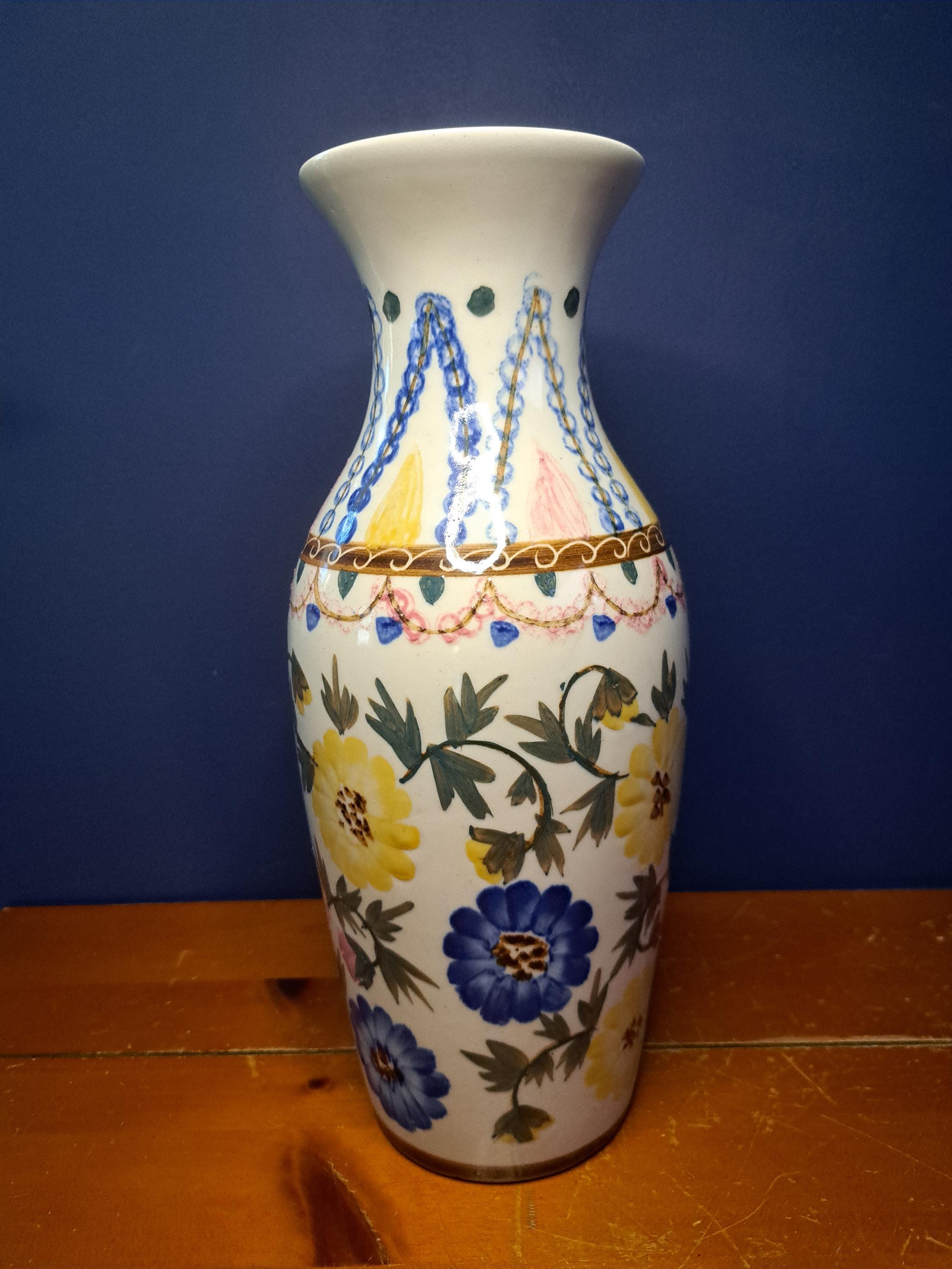 Blue floor vase - Etsy 日本