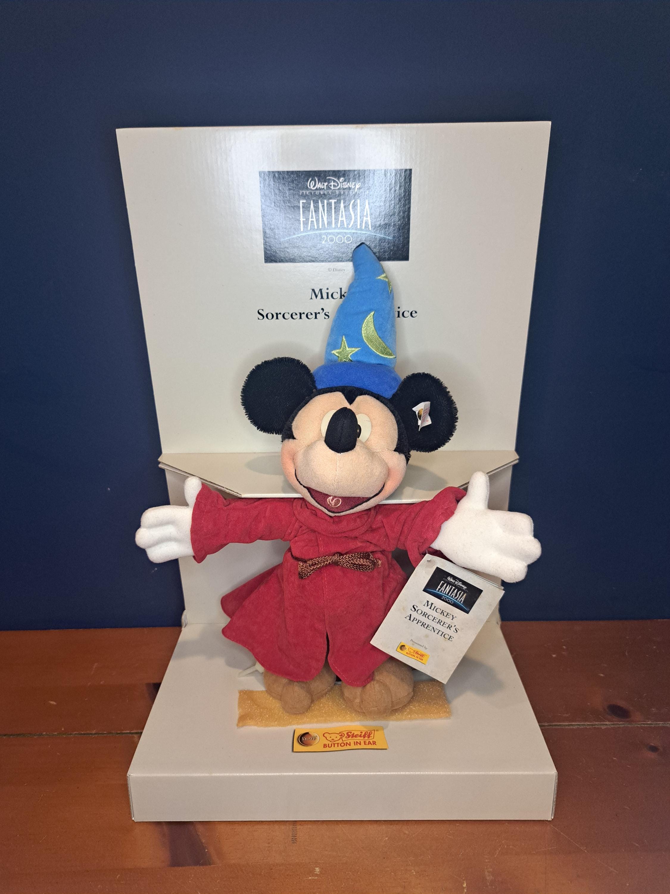 Steiff Mickey Mouse - Etsy