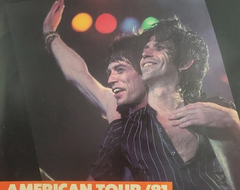 Vintage The Rolling Stones Tattoo You Tour 1981 American Tour Official Concert Program