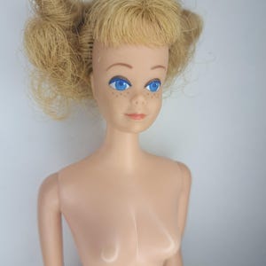 Vintage 1962 Midge Doll, Barbie&#39;s Midge Doll, Vintage Golden Blonde with Freckles Midge Doll by Mattel, Mattel&#39;s 1962 Midge Doll