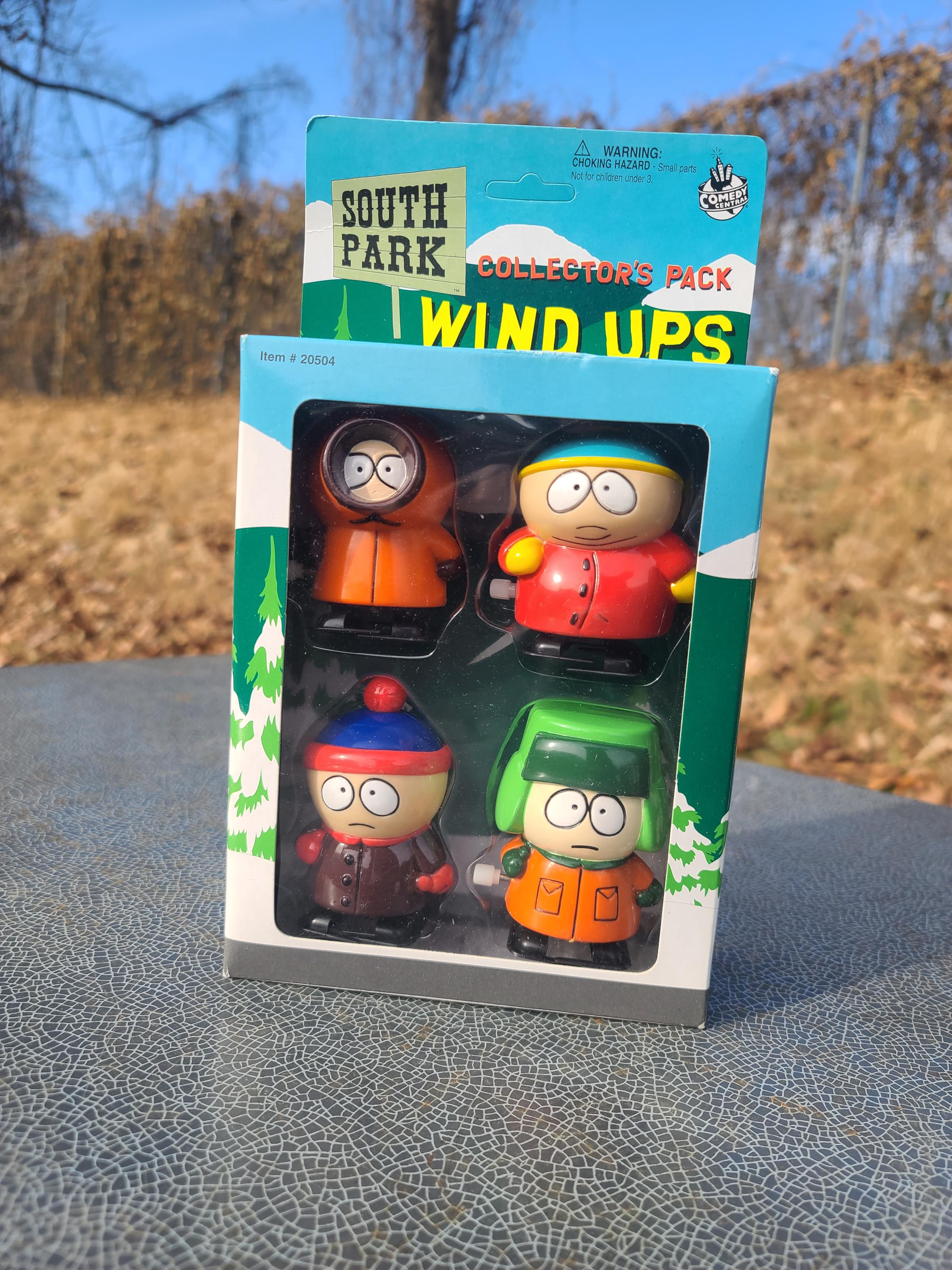 サウスパークCollector's Pack Wind Ups South Park Wind Ups Collector's Pack 1998 Comedy Central Lot Of 4