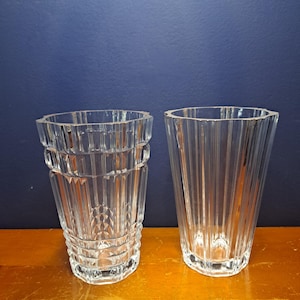 Crystal d'arques vase - Etsy 日本