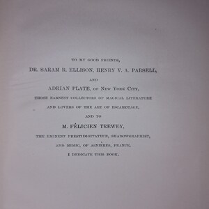 Vintage Literature, First Edition, The Old and The New Magic by Henry Ridgely Evans, 1906 First Edition Magic Book, Antique 1st Edition Book zdjęcie 9