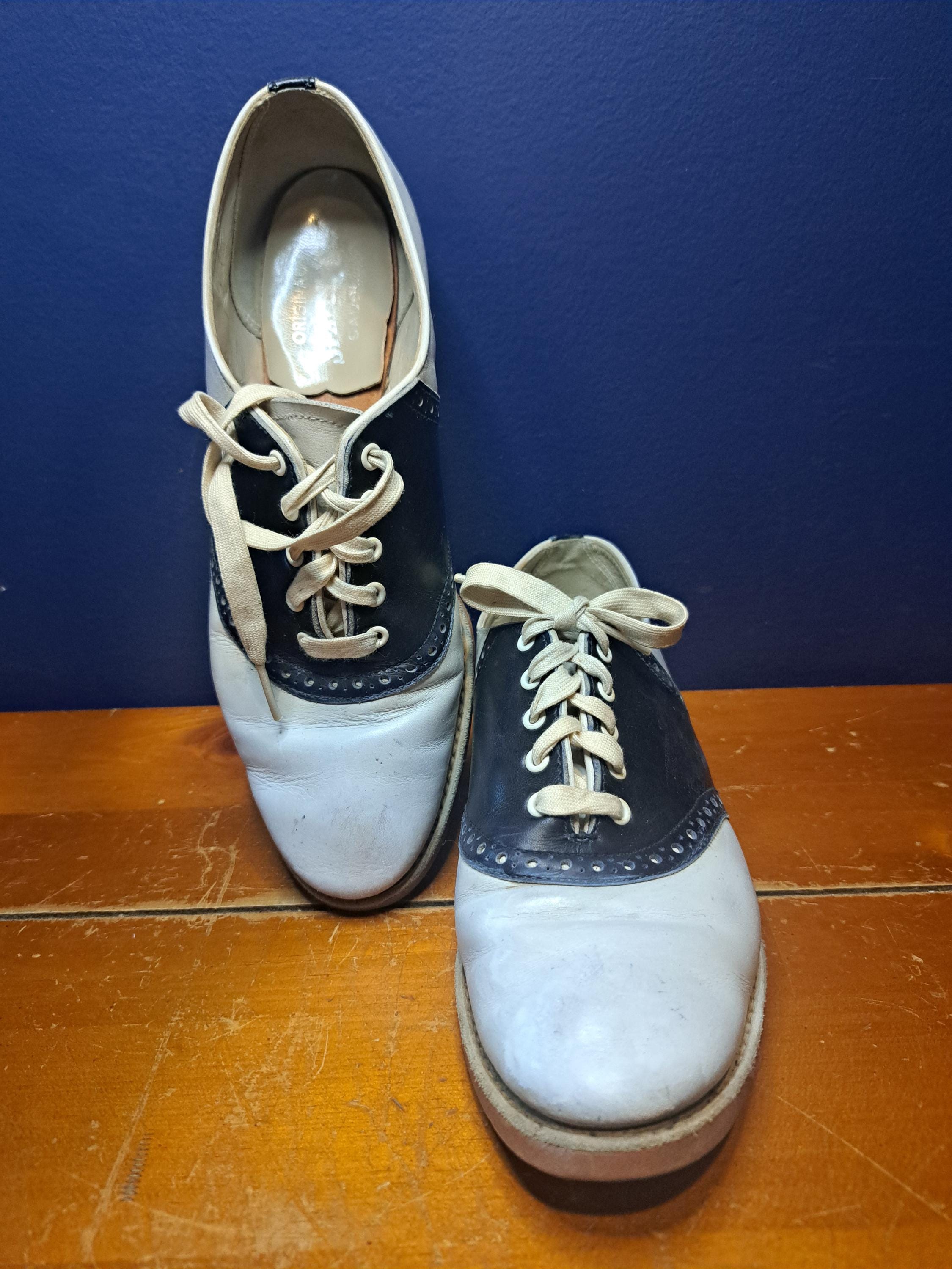 50s Two Tone Shoes - Etsy