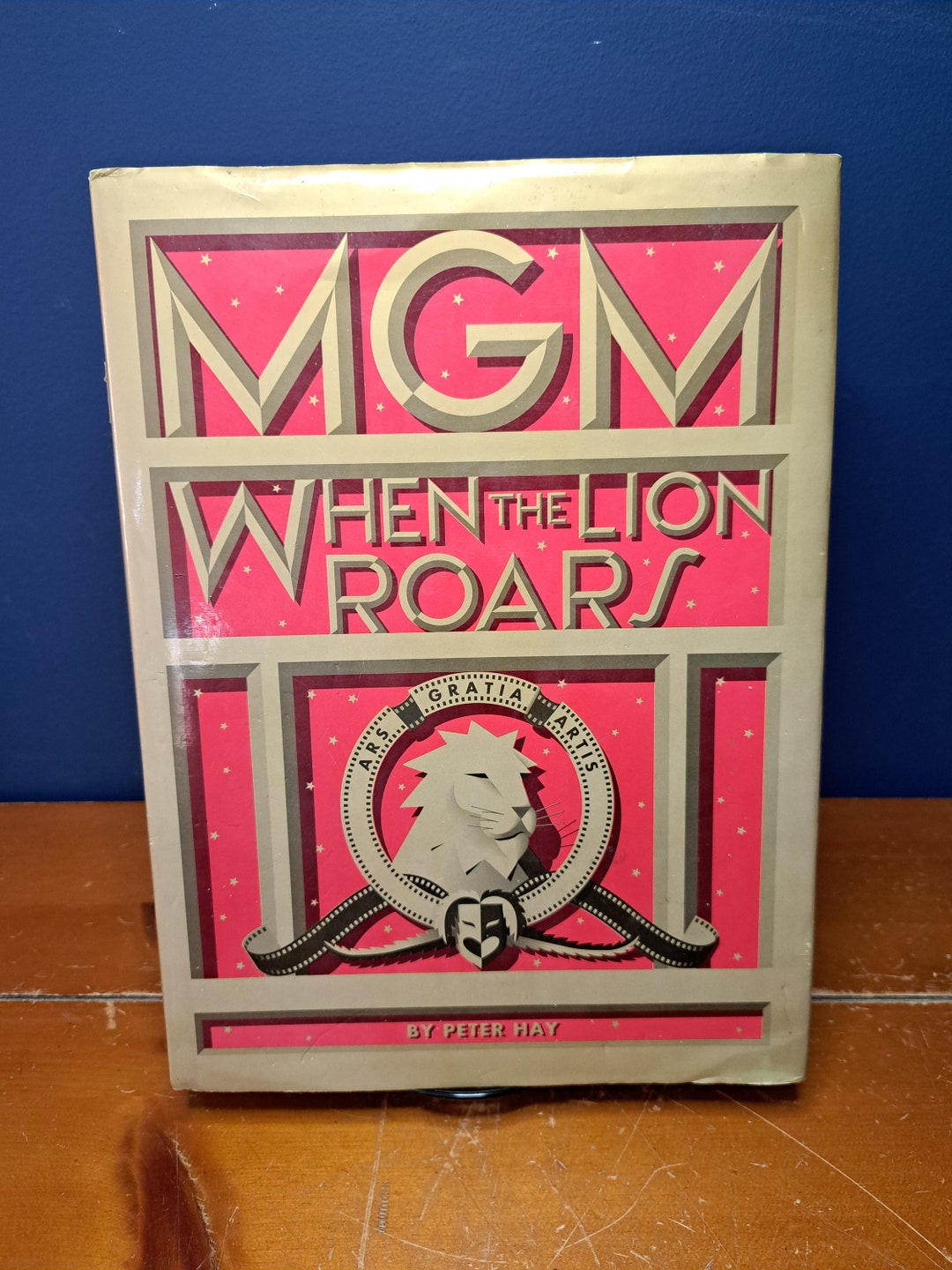 Vintage Book, MGM When the Lion Roars by Peter Hay, First Edition Book