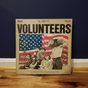 Vintage Vinyl Album Volunteers by Jefferson Airplane