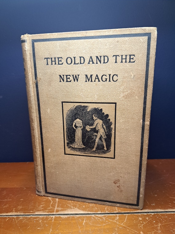 Vintage Literature, First Edition, The Old and The New Magic by Henry Ridgely Evans, 1906 First Edition Magic Book, Antique 1st Edition Book