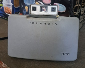 Vintage Polaroid Camera 320 Automatic Instant Film Land Camera