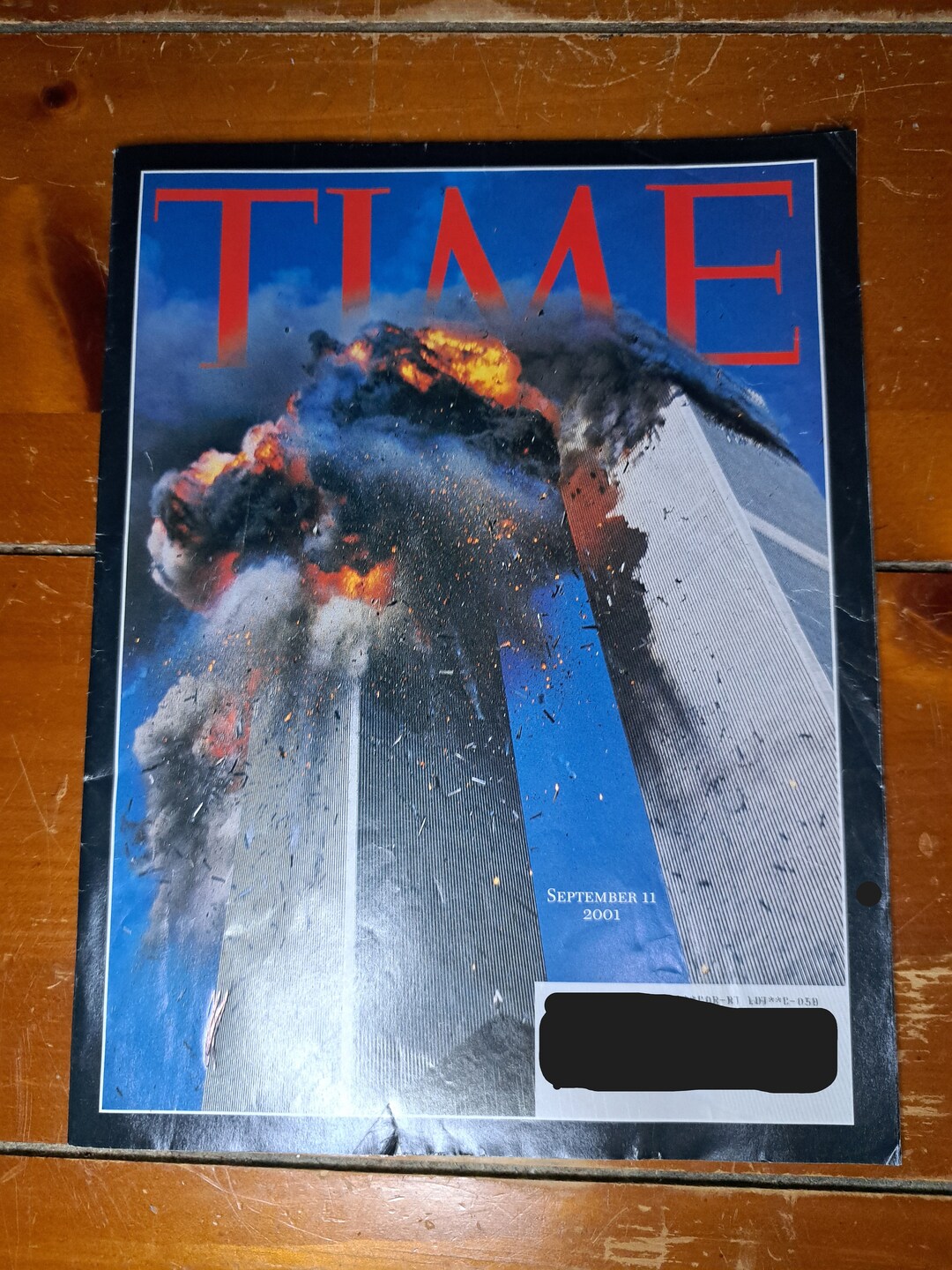 Vintage Collectible Time Magazine September 11 2001 Time Etsy