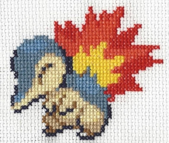 Pokémon Cross Stitch Kit: Includes patterns and materials to