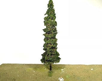 12" Pine O Scale Model Tree Handmade Railroad Scenery