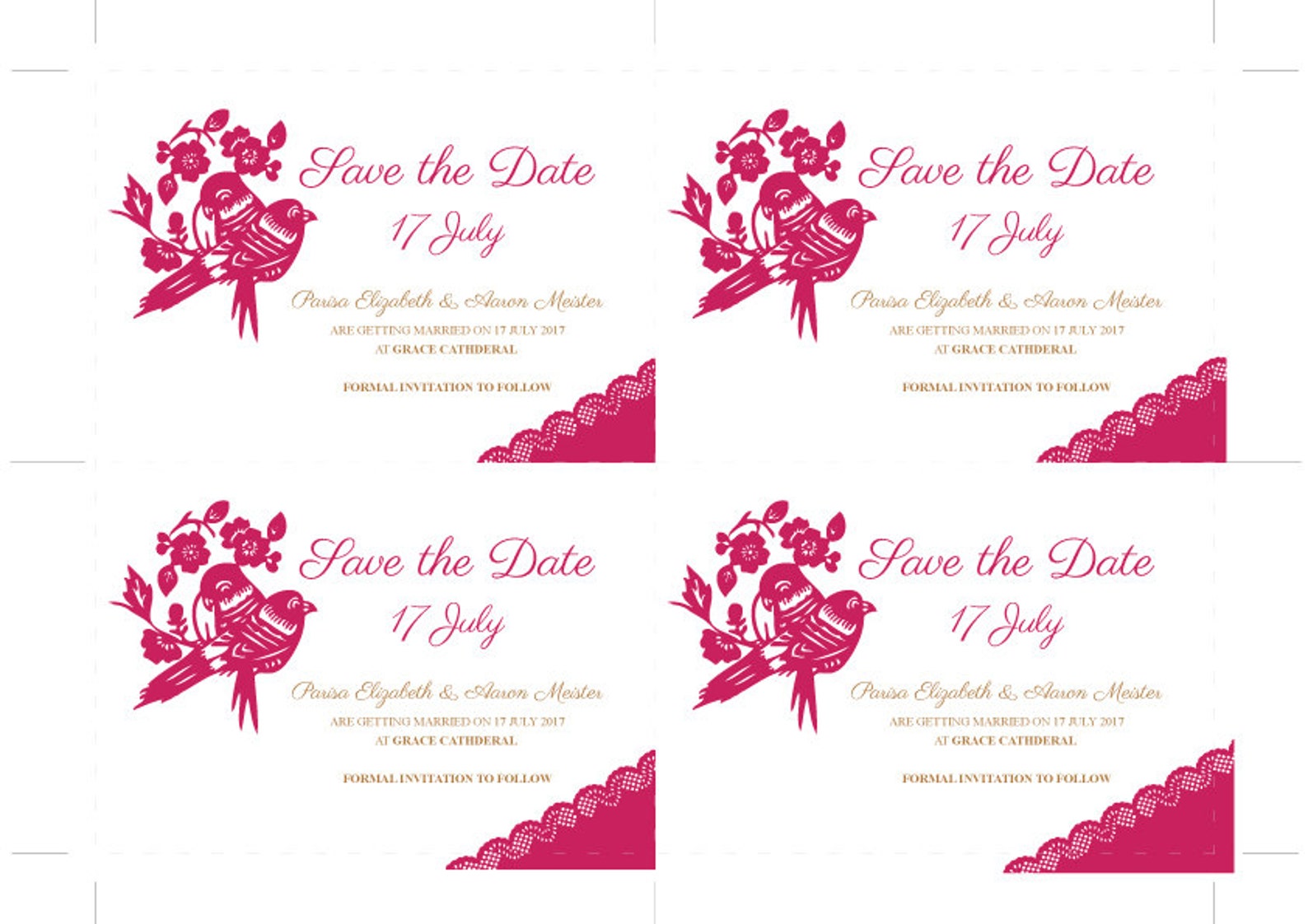 DIY Printable Editable Chinese Wedding Invitationsave The Etsy