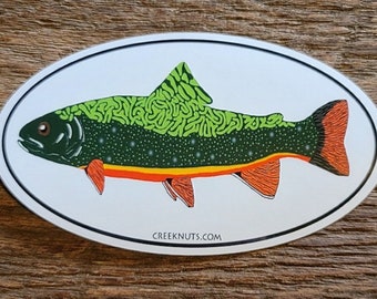 Brook Trout Sticker Decal