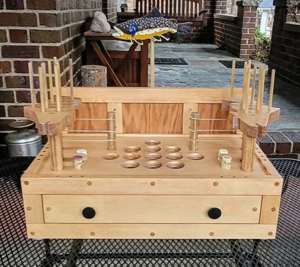 READ PLEATERS プリーツ製作器具セット The Laurel Fork Fly-tying Desk - Etsy