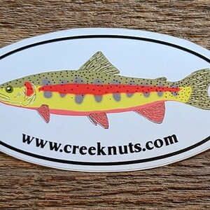 Golden Trout Sticker Decal