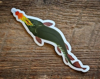 Musky Follow Sticker Decal