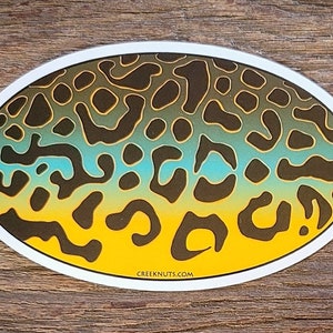 Tiger Trout Sticker Decal