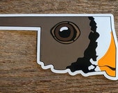 Oklahoma Specklebelly Goose Sticker Decal