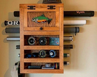 The Kinniconnick Creek Fly Rod & Reel Storage Cabinet -  Canada