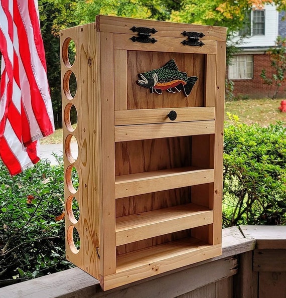 The Kinniconnick Creek Fly Rod & Reel Storage Cabinet -  Sweden